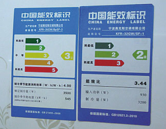 空调1级能效比3级省很多电？