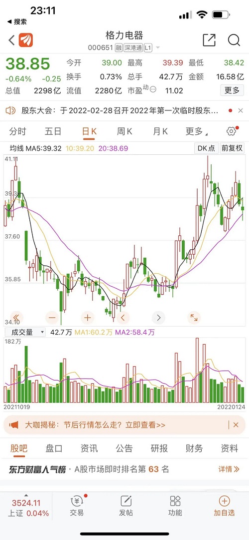 至少拿出一半净利分红 格力电器“土豪式”官宣！市值却不及美的一半 能否扭转乾坤？